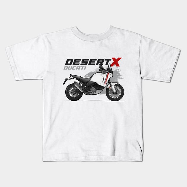 Ducati DesertX Kids T-Shirt by Tomislav Lozić